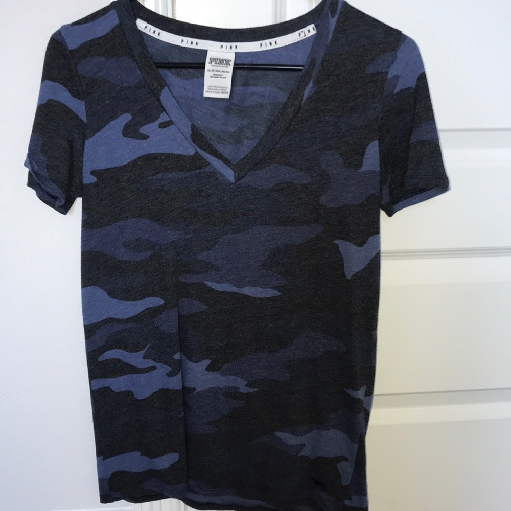 pink dark and light t shirt
